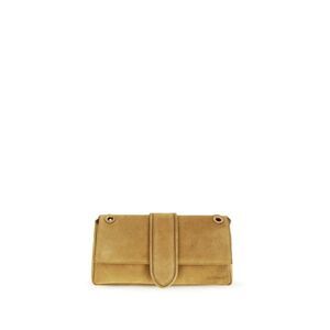 Jacquemus Beige Calf Leather Bos Taurus Shoulder Women's Bag